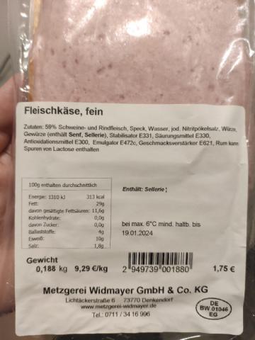 Fleischkäse, fein, Lactose von YilvaLiberta | Hochgeladen von: YilvaLiberta