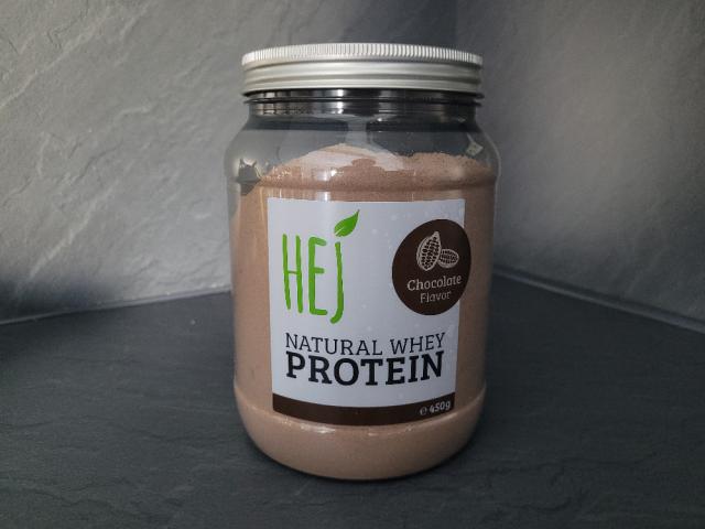 Natural whey protein, chocolate flavor by lli.saaa | Uploaded by: lli.saaa