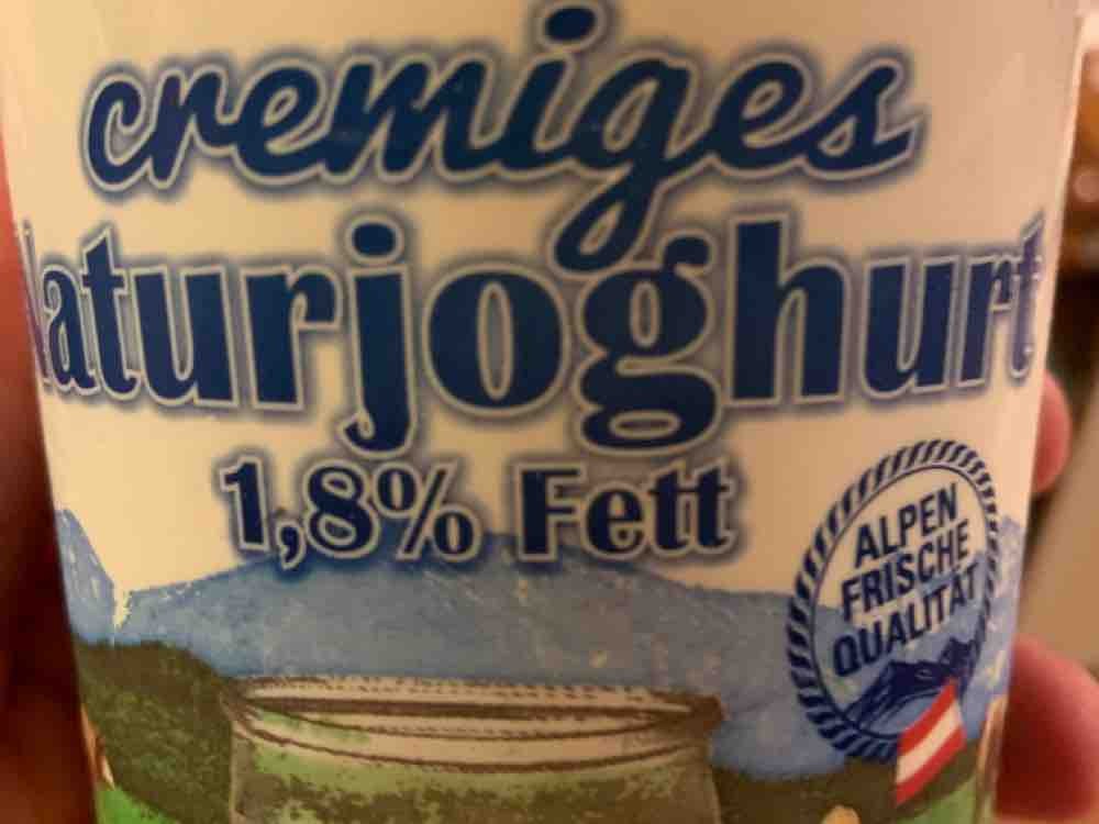 Cremiges Naturjoghurt, 1,8%  Fett von Berni242 | Hochgeladen von: Berni242