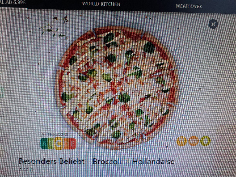 Pizza Broccoli+Hollandaise von Endofrivers | Hochgeladen von: Endofrivers