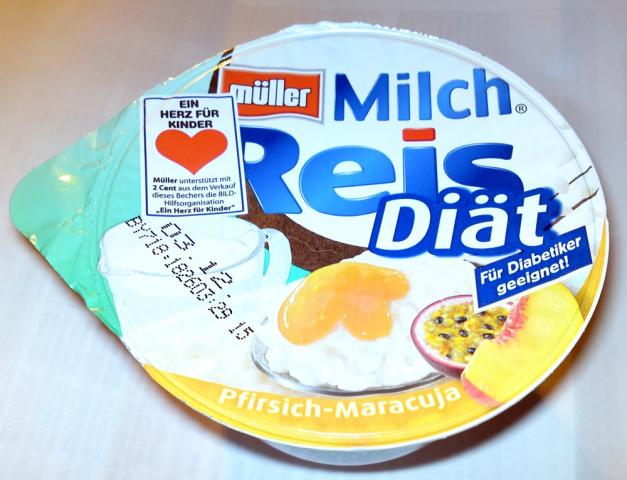 Müller Milchreis Diät Pfirsich-Maracuj, Pfirsich-M | Hochgeladen von: Shady