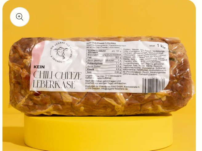 Kein Chili-Cheeze-Leberkäse, vegan von beha | Hochgeladen von: beha Kein Chili-Cheeze-Leberkäse, vegan von beha | Hochgeladen von: beha