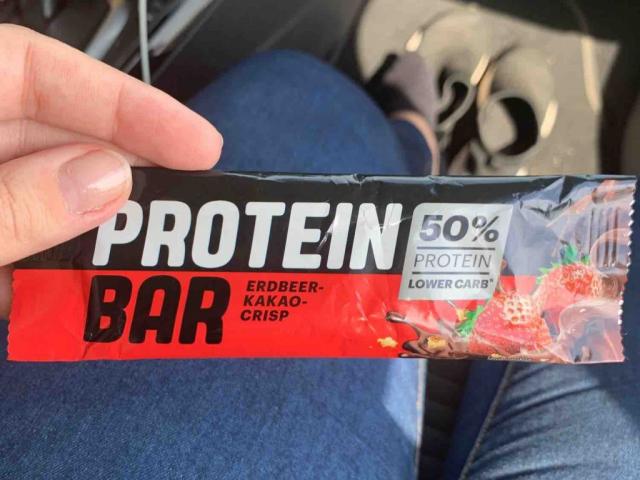 Protein Bar 50% Erdbeer-Kakao-Crisp, 50%Protein / Lower Carb von | Hochgeladen von: pialeisner304