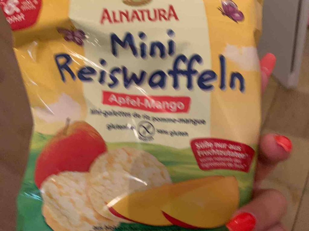 Mini Reiswaffeln , Apfel-Mango von Caatiixx3 | Hochgeladen von: Caatiixx3