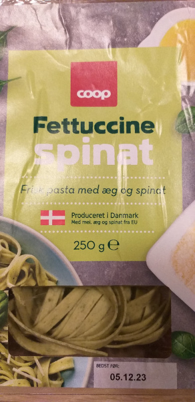 Fettuccine Spinat, frisk pasta med æg og spinat von Zibbel71 | Hochgeladen von: Zibbel71