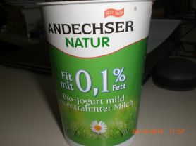 Andechser Naturjogurt, fit mit 0,1% Fett | Hochgeladen von: detlef.neubauer