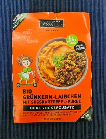 Bio Grünkern- Laibchen mit Süßkartoffeln Püree von Phali2007 | Hochgeladen von: Phali2007