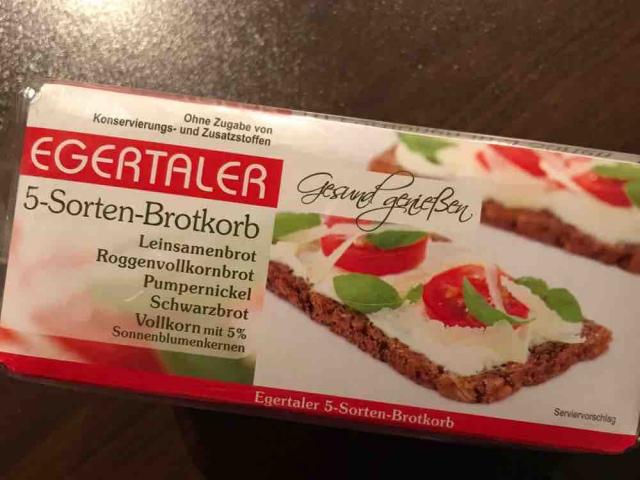 Egertaler 5-Sorten-Brotkorb, Pumpernickel von marenha | Hochgeladen von: marenha