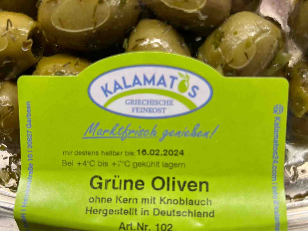 Grüne Oliven ohne Kern, mit Knoblauch von Mattin59379 | Hochgeladen von: Mattin59379