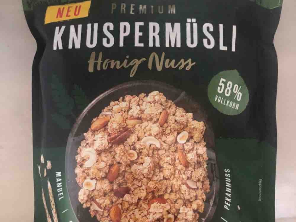 Crownfield, Premium Knuspermüsli Honig-Nuss Kalorien - Neue Produkte - Fddb