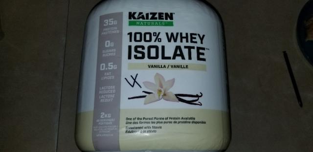 Kaizen Whey Isolate vanilla by V PROTOTYPE | Uploaded by: V PROTOTYPE