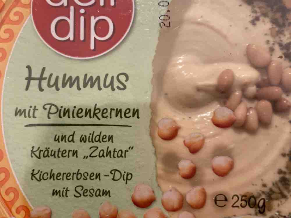 Hummus, mit Pinienkernen und wilden Kräutern von GraefinVonHohen | Hochgeladen von: GraefinVonHohenembs