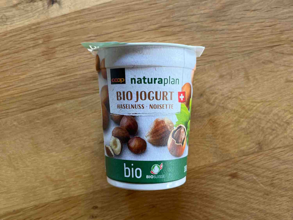 Bio Joghurt Haselnuss, 180g/Stk von Schnäggli | Hochgeladen von: Schnäggli