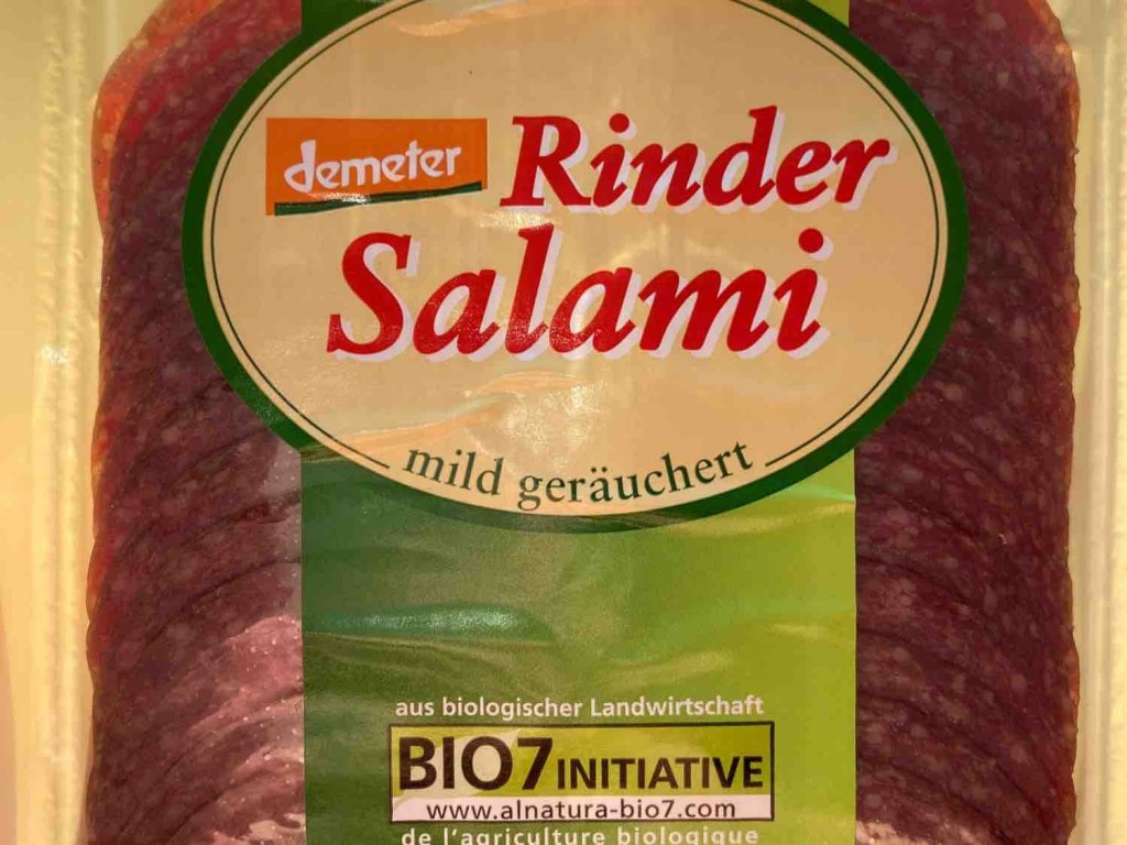 Bio Rinder Salami, geräuchert von Deggial | Hochgeladen von: Deggial