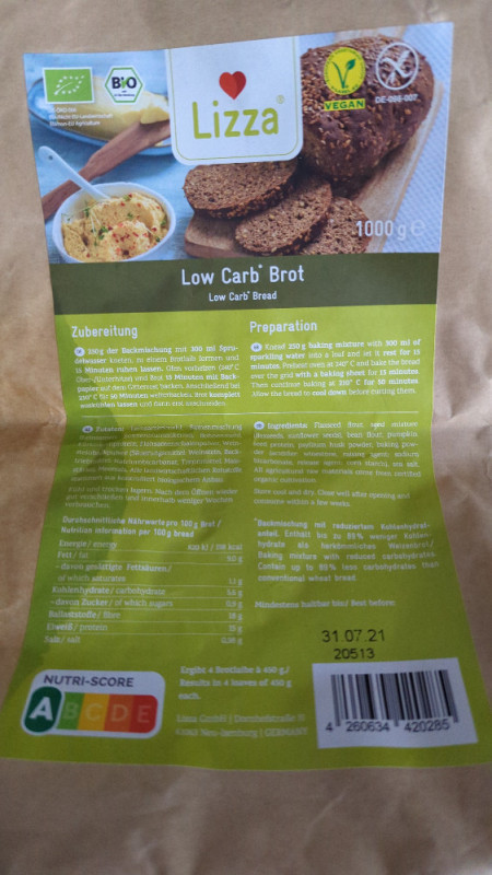 Low Carb Brot von Boggi | Hochgeladen von: Boggi