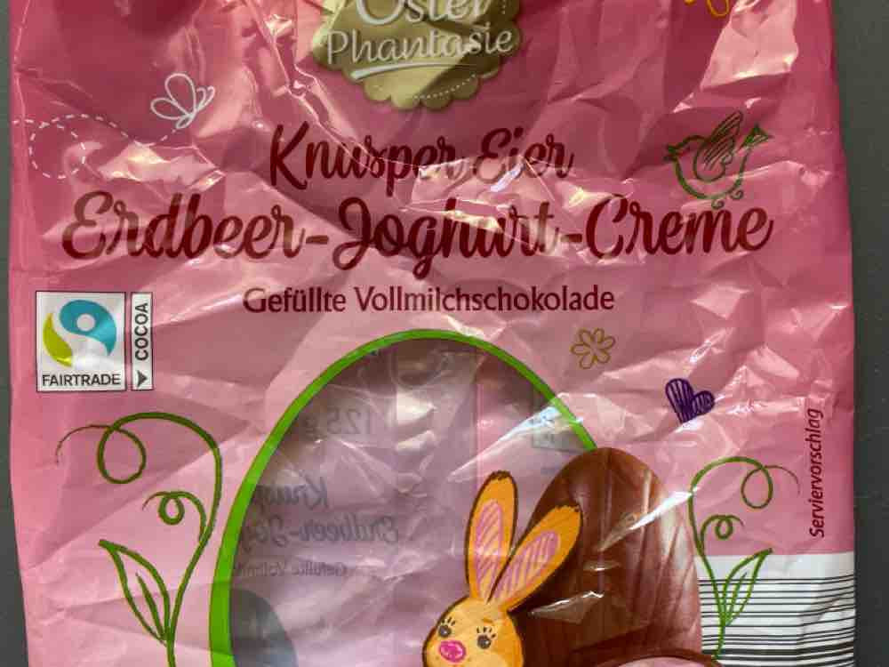 Knusper Eier, Erdbeer-Joghurt-Creme von Irma F. | Hochgeladen von: Irma F.