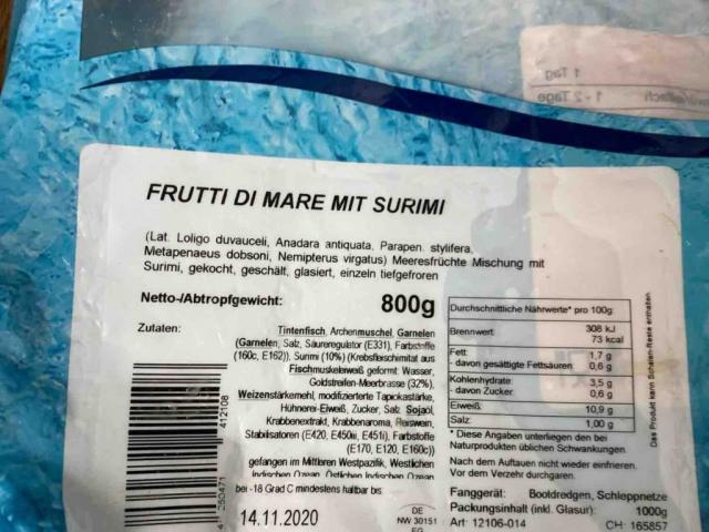 Frutti Di Mare, Meeresfrüchte Mischung mit Surimi von valentinag | Hochgeladen von: valentinagherghisan
