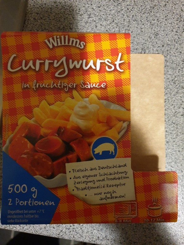 Currywurst in fruchtiger Sauce von Bianka05 | Hochgeladen von: Bianka05