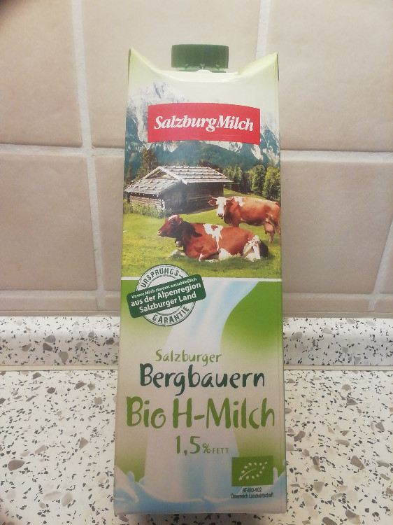 Salzburg Milch, Bio H-Milch 1,5% Fett von haraldhi | Hochgeladen von: haraldhi