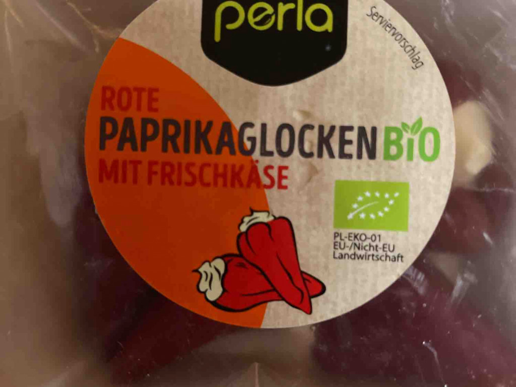 Rote Paprikaglocken mit Frischkäse, Bio von Buddelflink | Hochgeladen von: Buddelflink