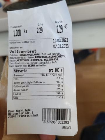 Vollkornbrot rewe von nici1205 | Hochgeladen von: nici1205