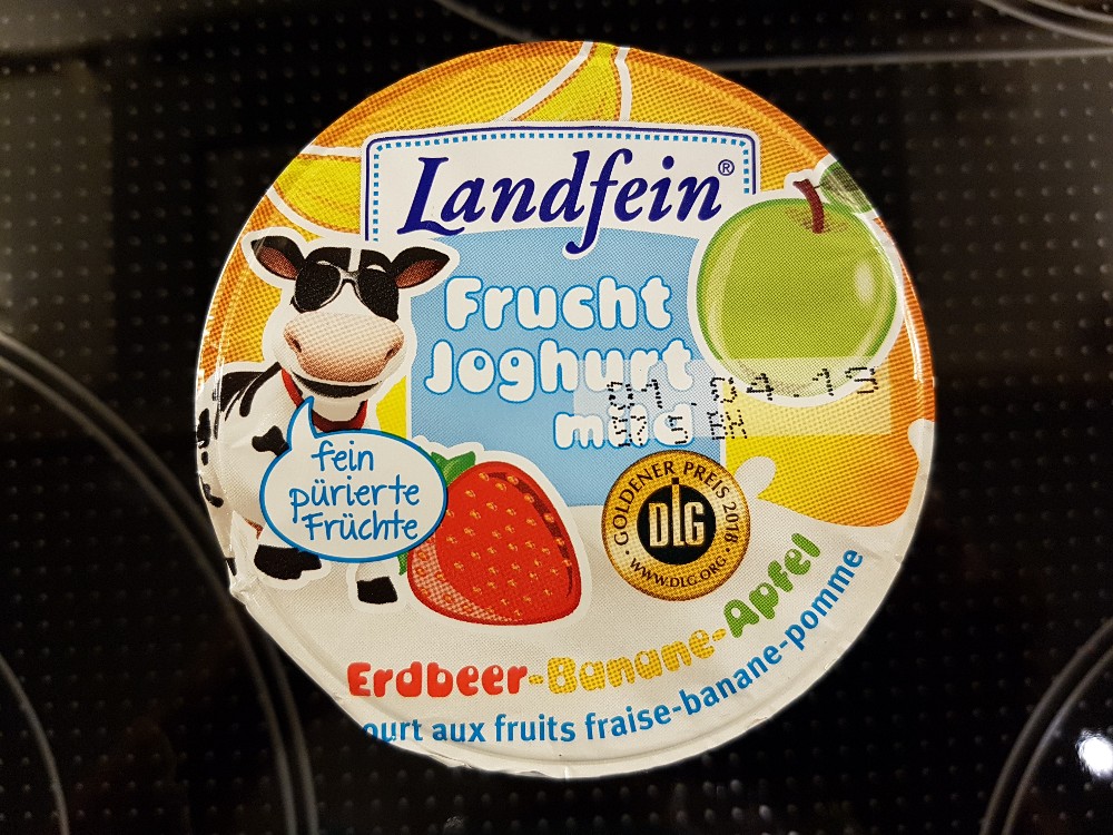 Fruchtjoghurt mild Erdbeer-Banane-Apfel von Frankenkind | Hochgeladen von: Frankenkind