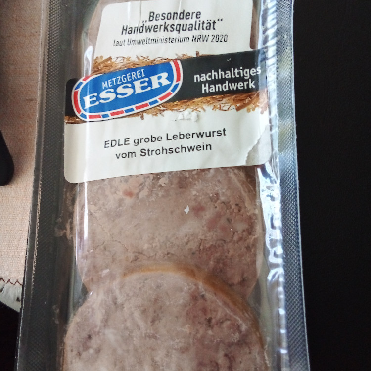 EDLE grobe Leberwurst, vom Strohschwein von Seidenweberin | Hochgeladen von: Seidenweberin