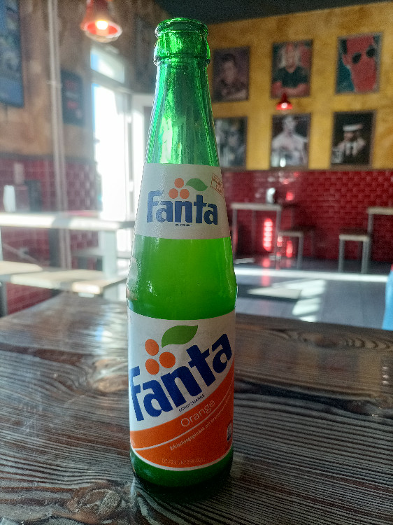 Fanta Orange Glasflasche von Elli123 | Hochgeladen von: Elli123