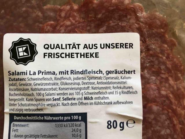 Salami La Prima, mit Rindfleisch, geräuchert von femue | Hochgeladen von: femue