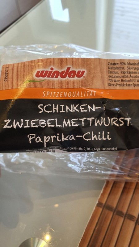 schinken-Zwiebelmettwurst, Paprika-Chili von Alva1988 | Hochgeladen von: Alva1988