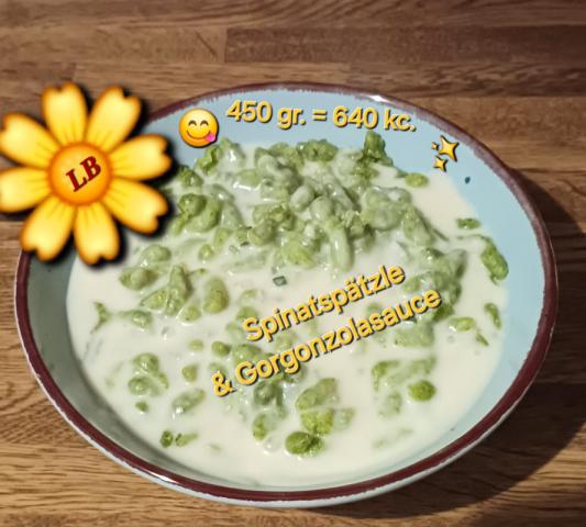 Spinatspätzle mit Gorgonzolasauce | Hochgeladen von: Muckelchen2407