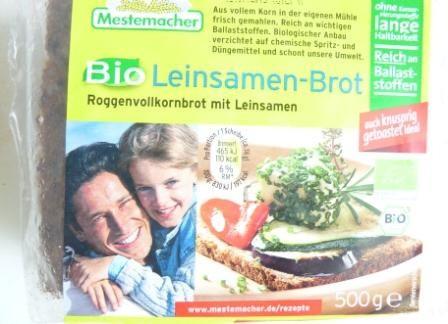 Bio Leinsamen-Brot | Hochgeladen von: fitstar