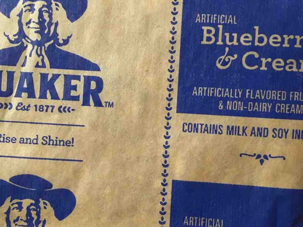 Quaker Instant Oatmeal - Blueberries & Cream von danys | Hochgeladen von: danys