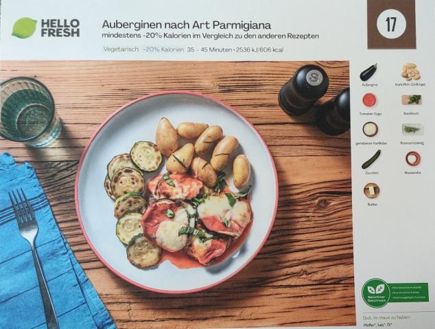 Hellofresh Auberginen nach Art Parmigiana von SteWie9393 | Hochgeladen von: SteWie9393