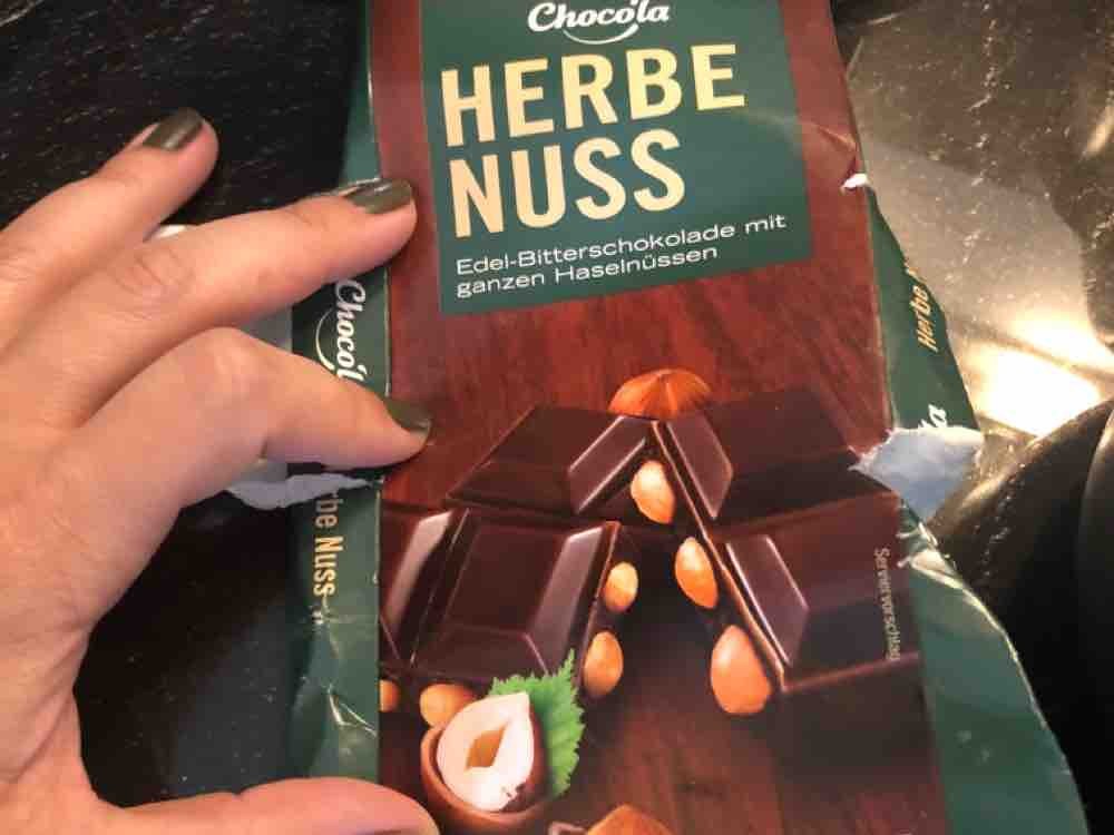 Herbe Nuss, Edelbitterschokolade von Nskro | Hochgeladen von: Nskro