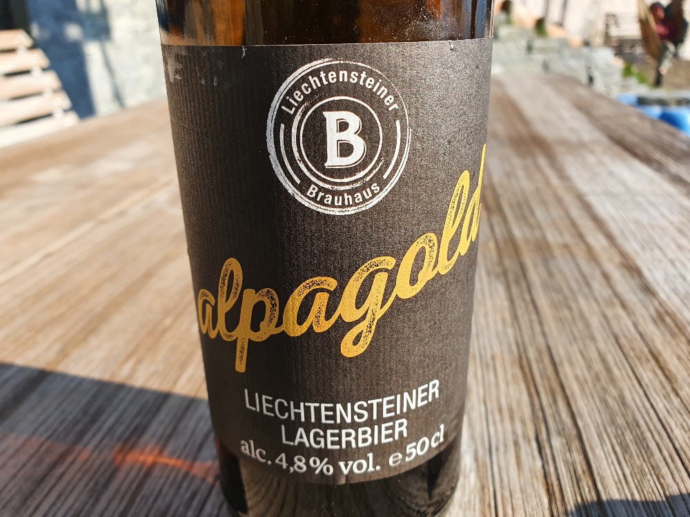 Bier Alpagold, Liechtensteiner Lagerbier von david.frommelt | Hochgeladen von: david.frommelt