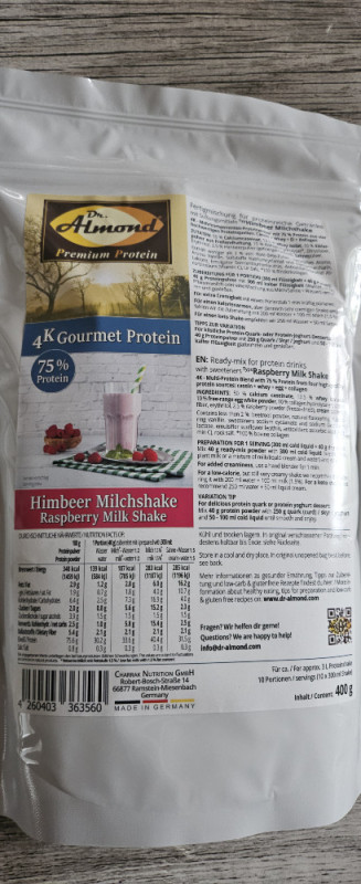 4K Gormet Protein  Himbeer Milchshake von cofe | Hochgeladen von: cofe