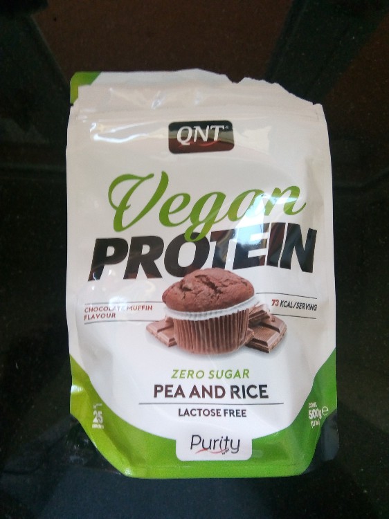 QNT Vegan Protein, Chocolate Muffin Flavour von jcb90 | Hochgeladen von: jcb90