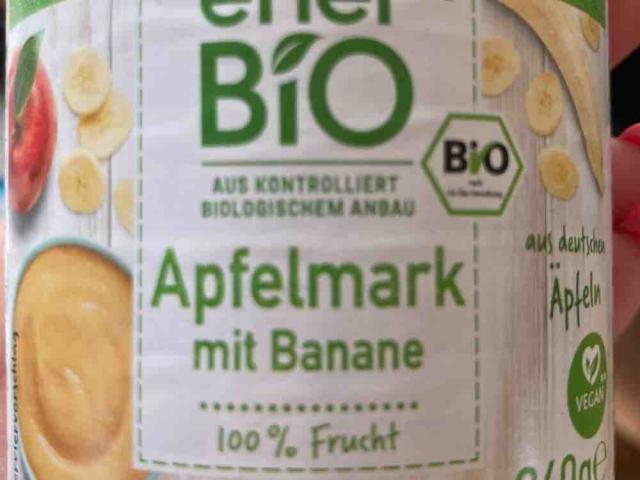 Apfel Mark mit Banane, 100% Frucht by francescacateriina | Uploaded by: francescacateriina