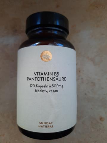 Vitamin B5 (Pantothensäure), Kapsel je 500 mg von aannaalleennaa | Hochgeladen von: aannaalleennaa