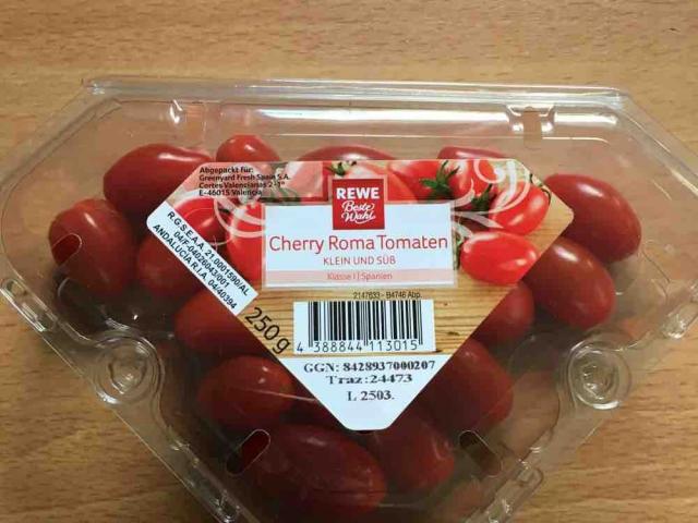 Cherry Roma Tomaten, Klein und Süß von IrisV | Hochgeladen von: IrisV