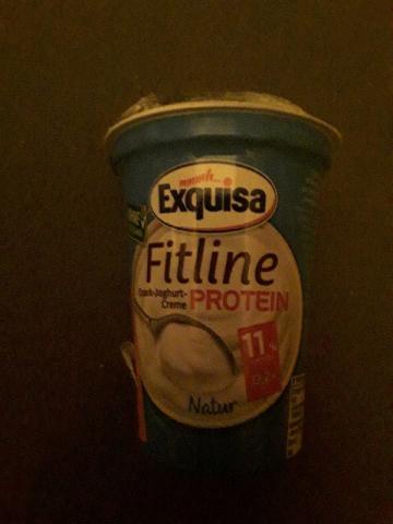 Exquisa Fitline Protein --- Quark-Joghurt-Creme (Natur), 11% Pro | Hochgeladen von: dalei0815