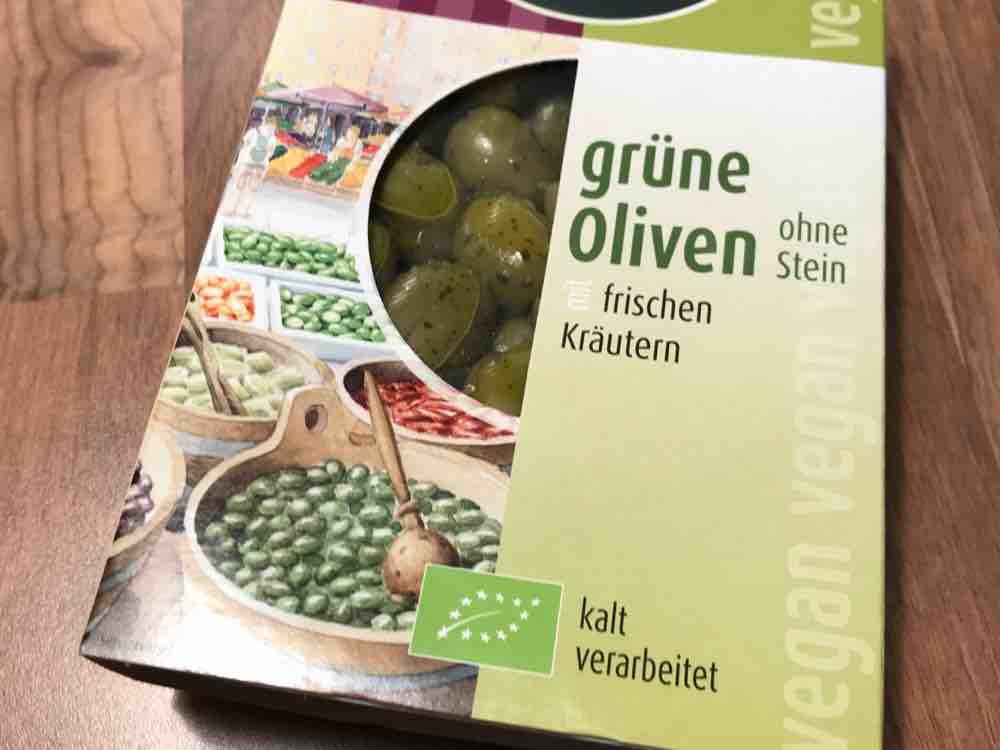Grüne Oliven mit frischen Kräutern , ohne Stein von sbrungs567 | Hochgeladen von: sbrungs567