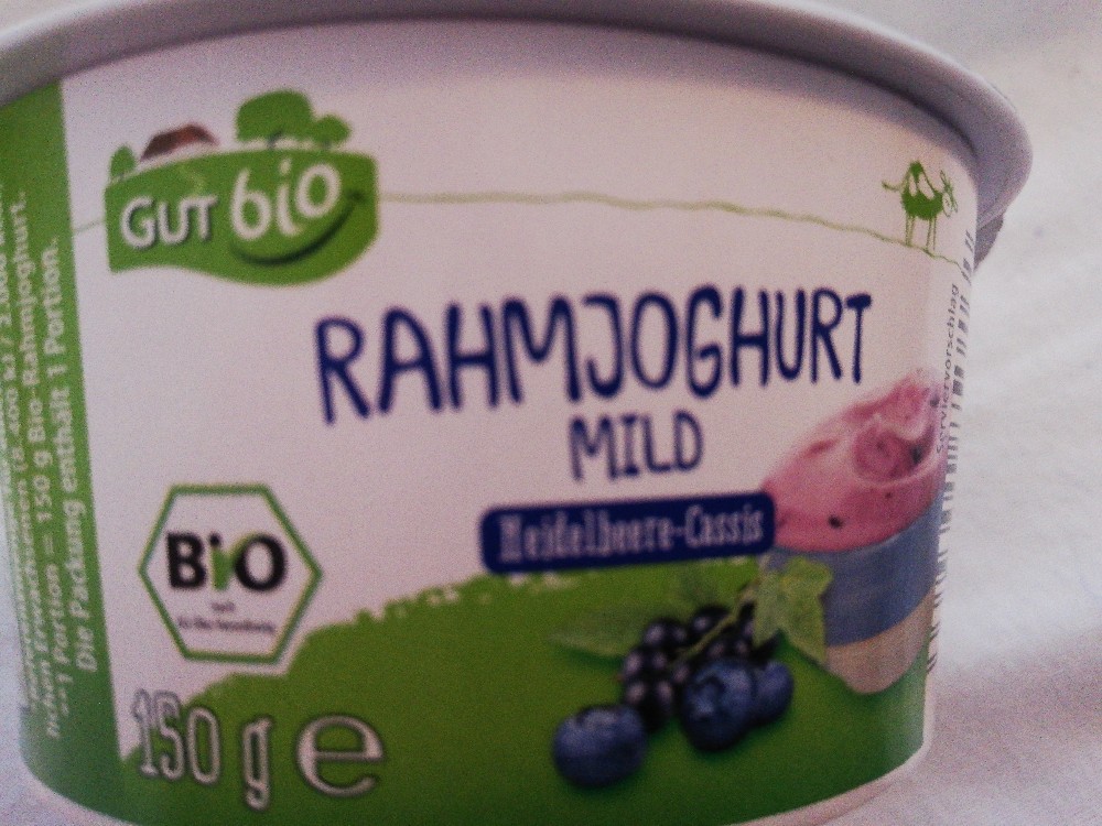 Rahmjoghurt mild Heidelbeere-Cassis, 10% Fett von stef0815 | Hochgeladen von: stef0815