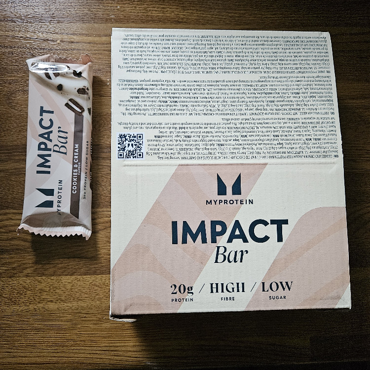 Impact Bar, Cookies and Cream Flavour von Vanir666 | Hochgeladen von: Vanir666