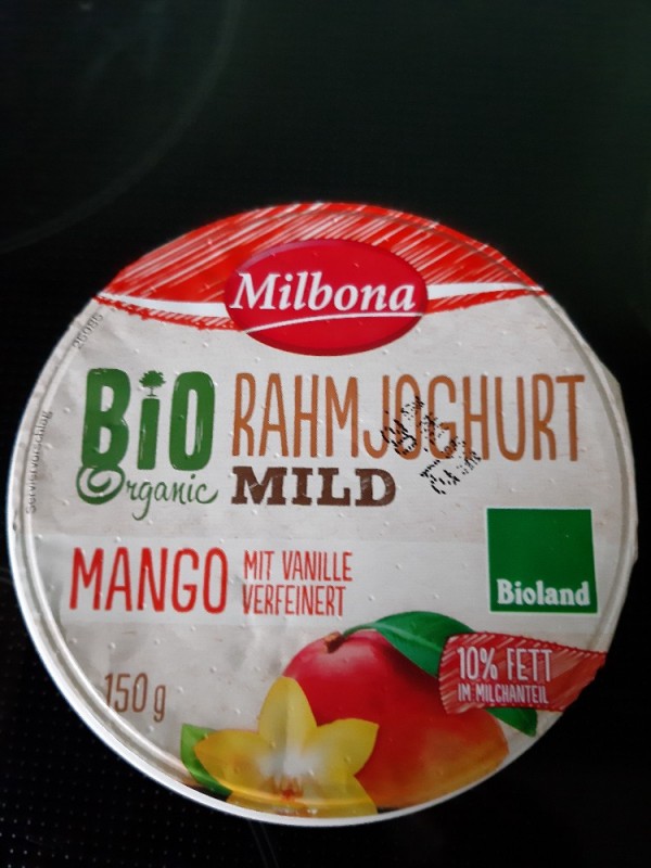 Bio Organic Raumjoghurt mild, Mango mit Vanille verfeinert von e | Hochgeladen von: elisabethstark55