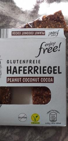 Haferriegel Peanut Coconut Cocoa, vegan von Meisje62 | Hochgeladen von: Meisje62