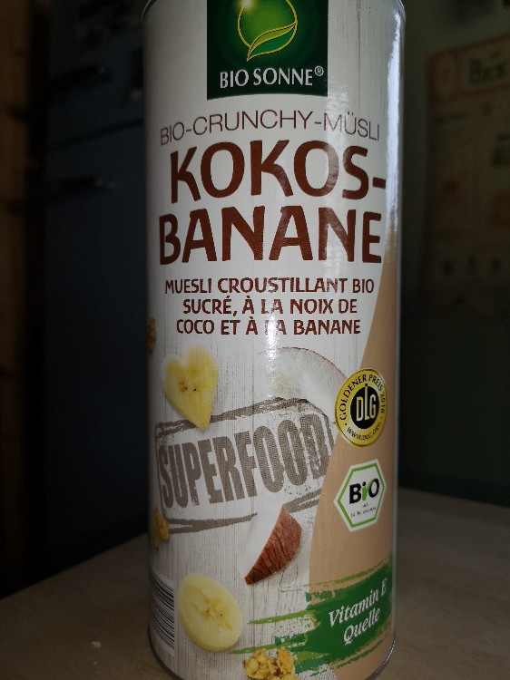 bio-Müsli superfood crunchy kokos-banane  von flaschengruen | Hochgeladen von: flaschengruen