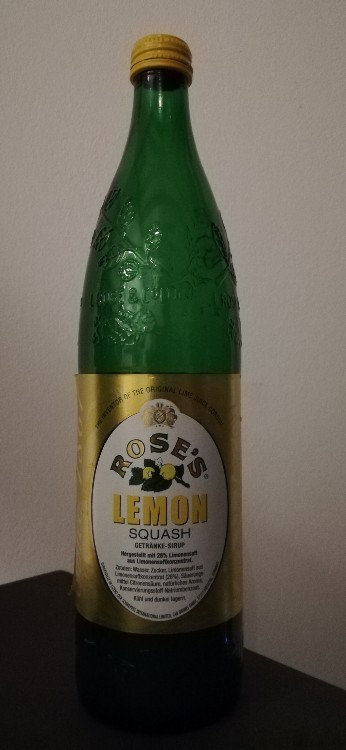 Roses Lemon Squash, 28% Limonensaft aus Konzentrat von doerteno | Hochgeladen von: doertenord463