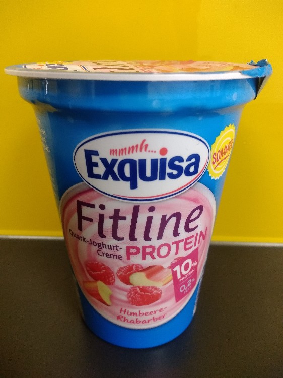 Fitline  Quark-Joghurt-Creme Protein Himbeere-Rhabarber, Speiseq | Hochgeladen von: FXRD